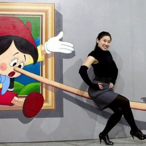 Pinocchios lange Nase