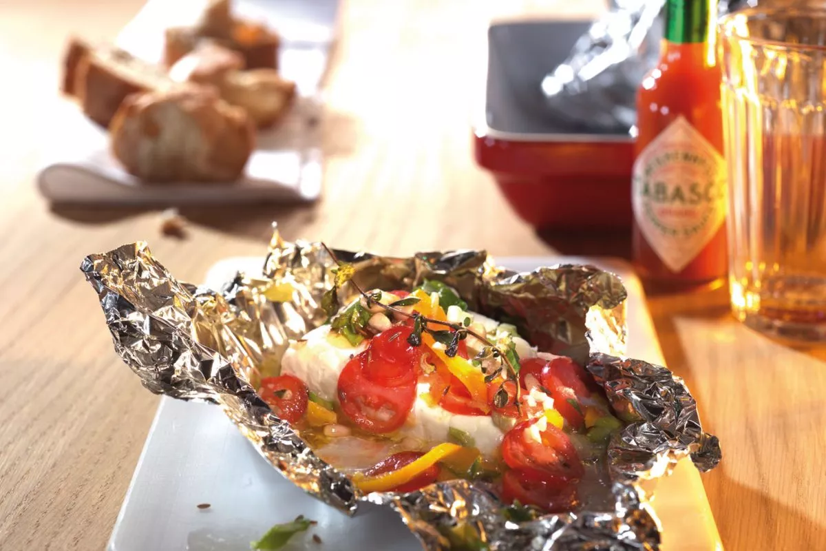 Vegetarisch Scharfer Ofenfeta: Vegetarische Speisen schmecken peppig gewürzt am besten.