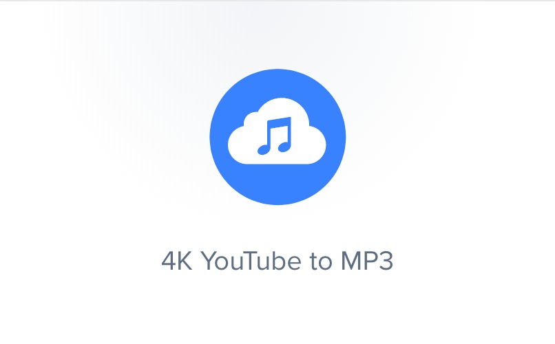 4K YouTube to MP3 4.9.5.5330 download the new version for windows