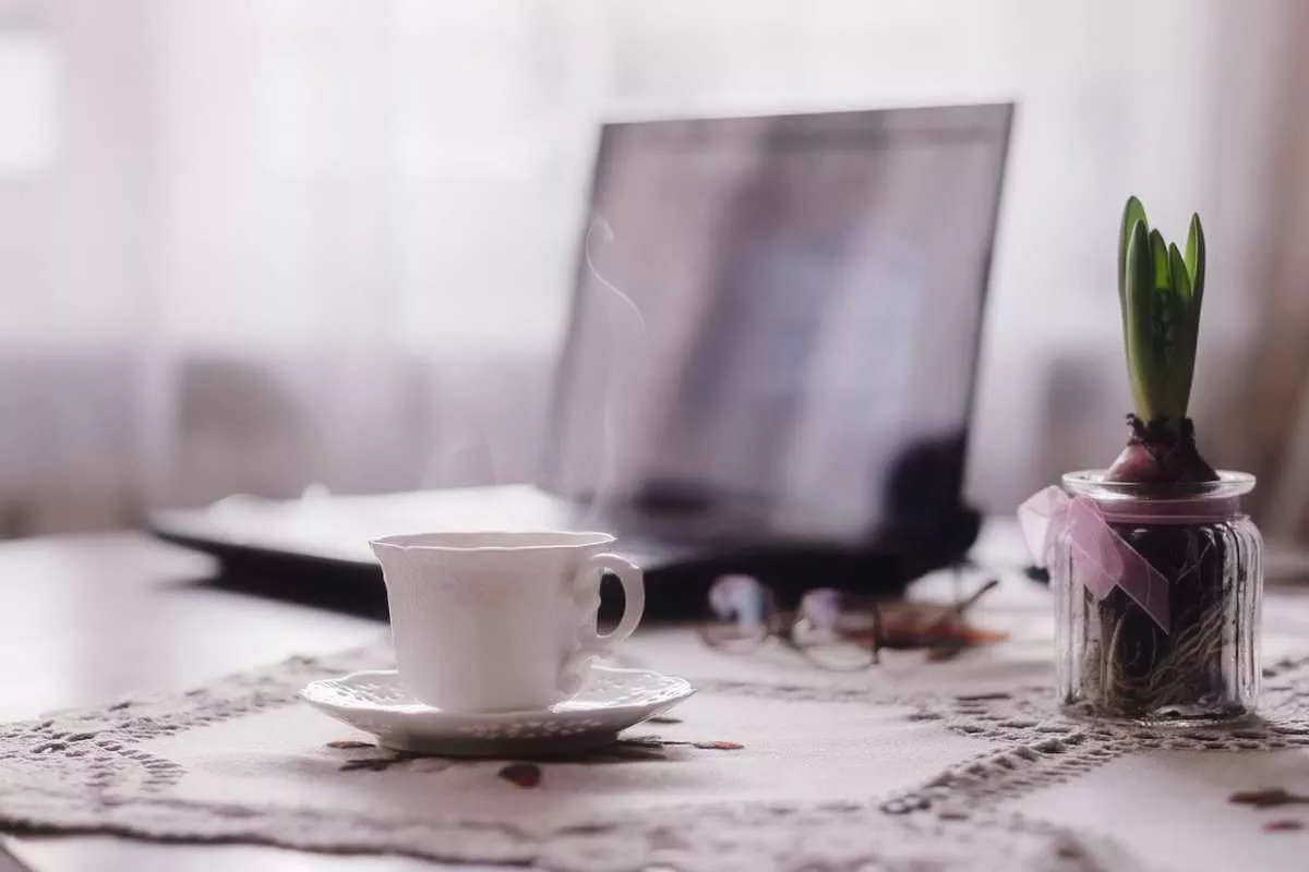 Kaffee-Arbeitspause